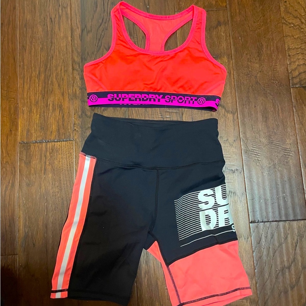 superdry sport set